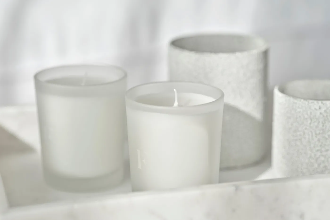 Bougies Parfumées & Parfums D’Ambiance|Bougies Parfumées Et Parfums D’Ambiance<Flamant LIN, bougie parfumée, l'orée du potager Blanc