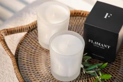 Bougies Parfumées & Parfums D’Ambiance|Bougies Parfumées Et Parfums D’Ambiance<Flamant LIN, bougie parfumée, palace Blanc