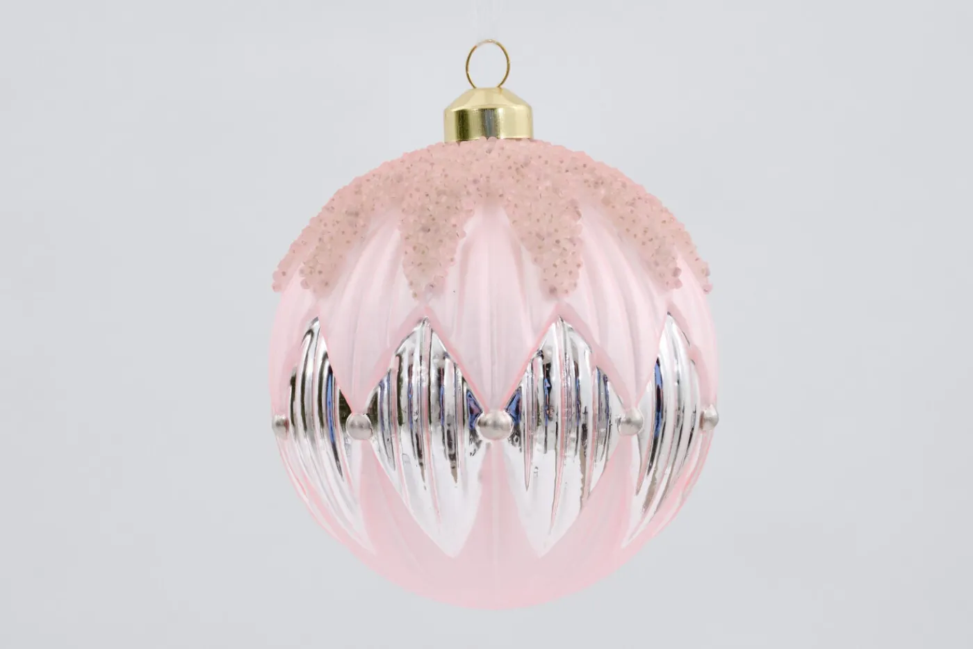 Boules De Noël|Boules De Noël<Flamant LINDEN, boule de Noël Rose