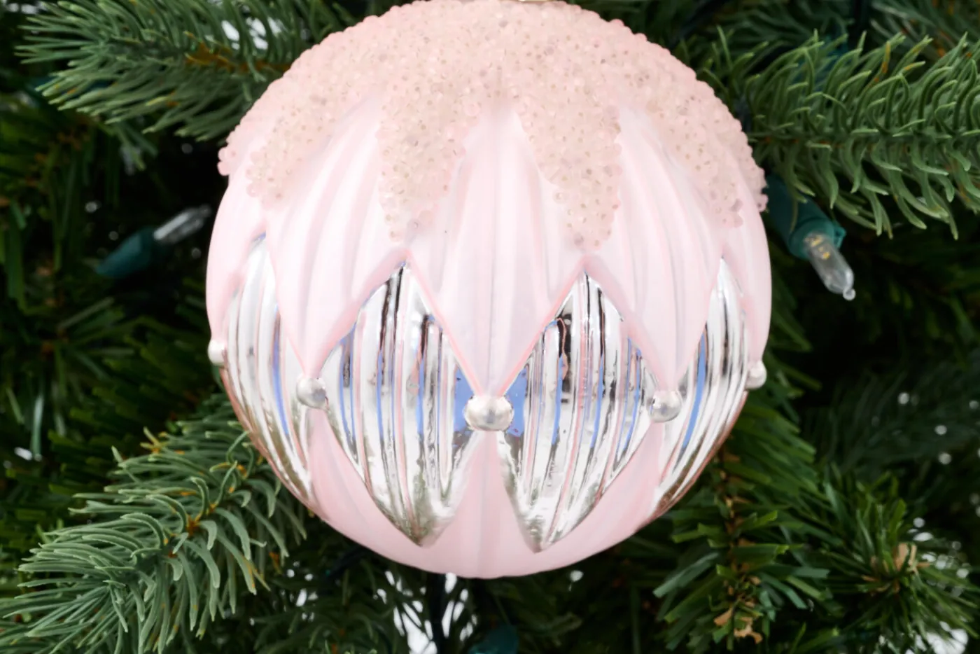 Boules De Noël|Boules De Noël<Flamant LINDEN, boule de Noël Rose