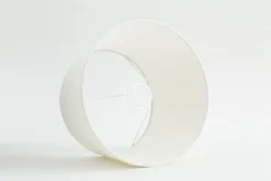 Abat-Jour|Luminaire<Flamant LINDRO, abat-jour, écru, cylindrique, 30 cm Blanc