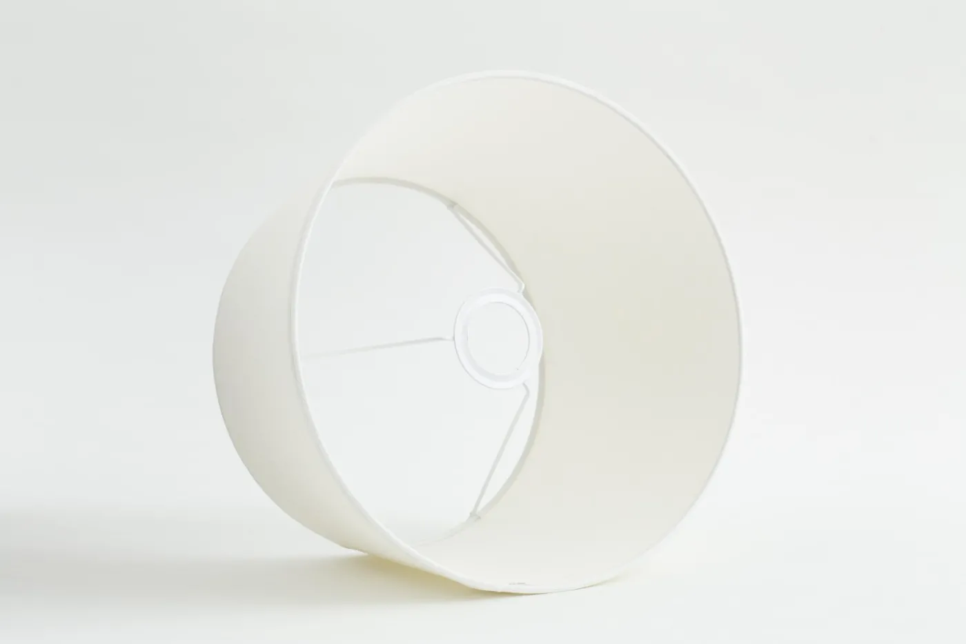 Abat-Jour|Luminaire<Flamant LINDRO, abat-jour, écru, cylindrique, 30 cm Blanc