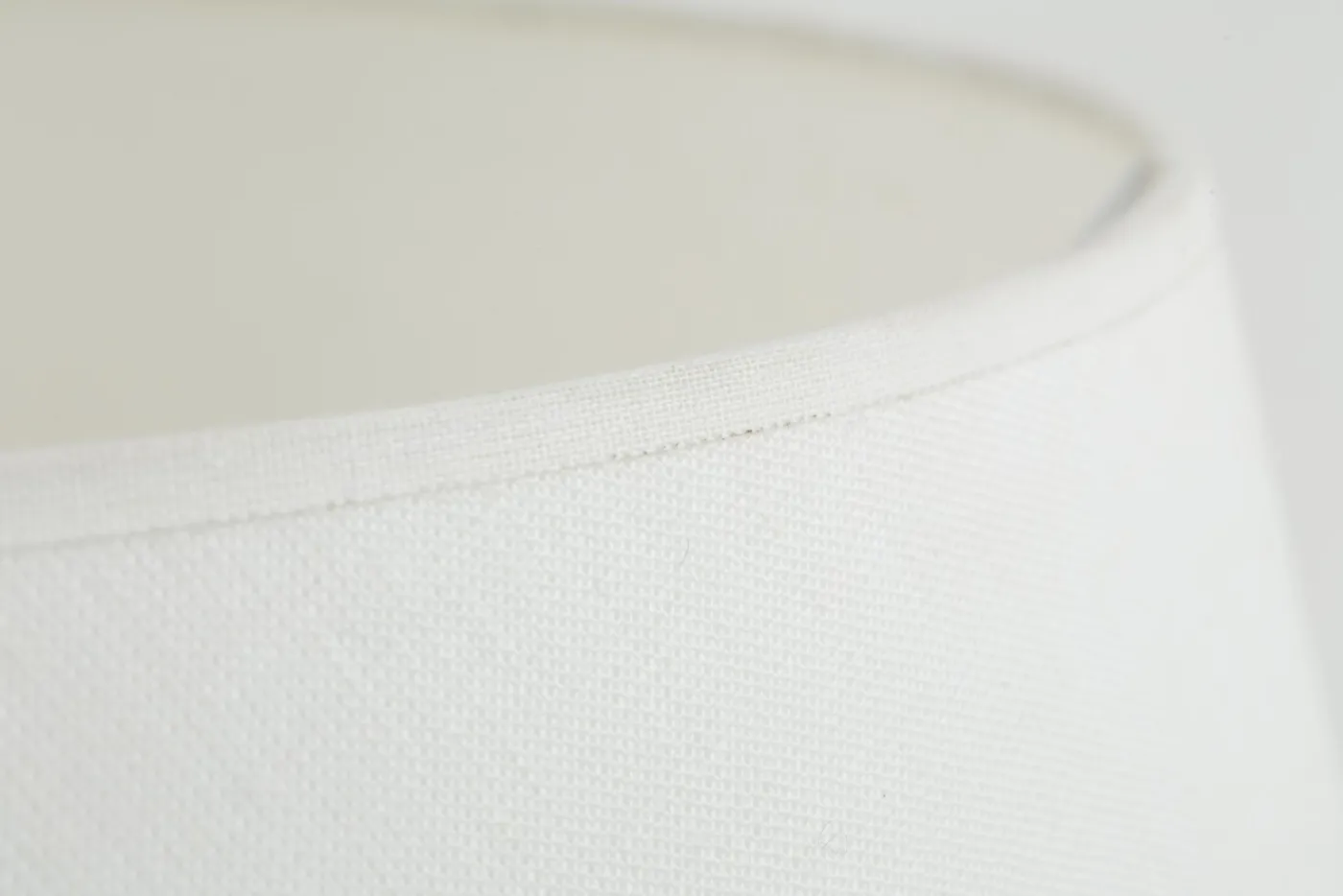 Abat-Jour|Luminaire<Flamant LINDRO, abat-jour, écru, cylindrique, 40 cm Blanc
