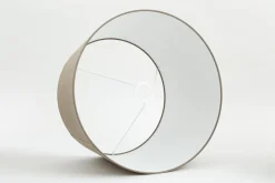 Abat-Jour|Luminaire<Flamant LINDRO, abat-jour, naturel, cylindrique, 45 cm Blanccassé
