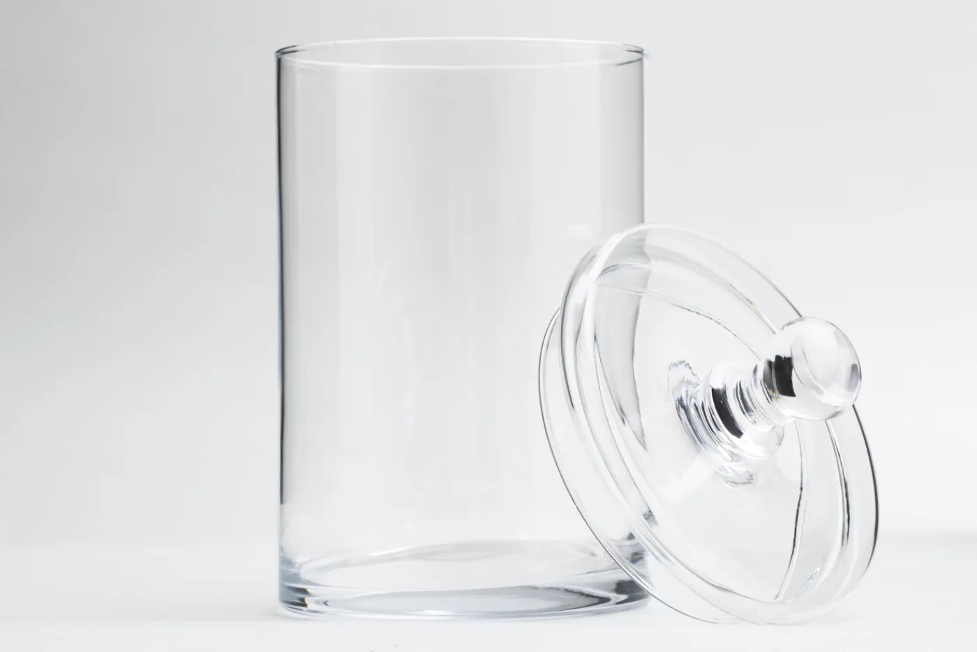 Bonbonnières|Bonbonnières<Flamant LIONI, bonbonnière, verre, L Transparent