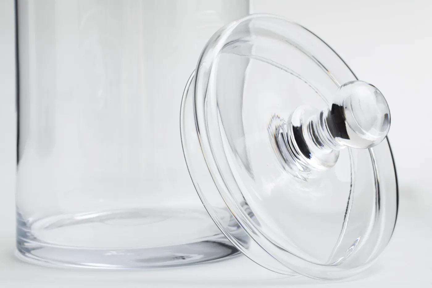 Bonbonnières|Bonbonnières<Flamant LIONI, bonbonnière, verre, L Transparent