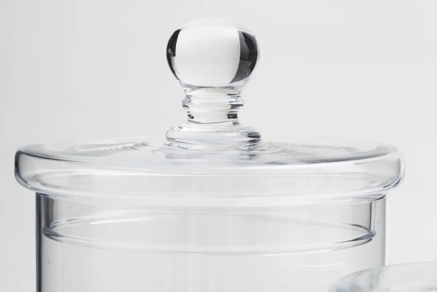 Bonbonnières|Bonbonnières<Flamant LIONI, bonbonnière, verre, S Transparent