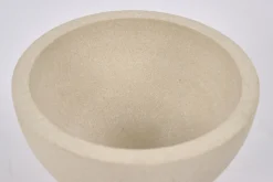 Plats|Plats<Flamant LISTERIA, coupe, grès Blanccassé