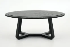 Tables De Salon|Tables De Salon<Flamant LIVY, table basse, ronde, Noir