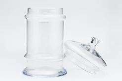 Bonbonnières|Bonbonnières<Flamant LOLLY, bonbonnière, L, soufflée bouche Transparent