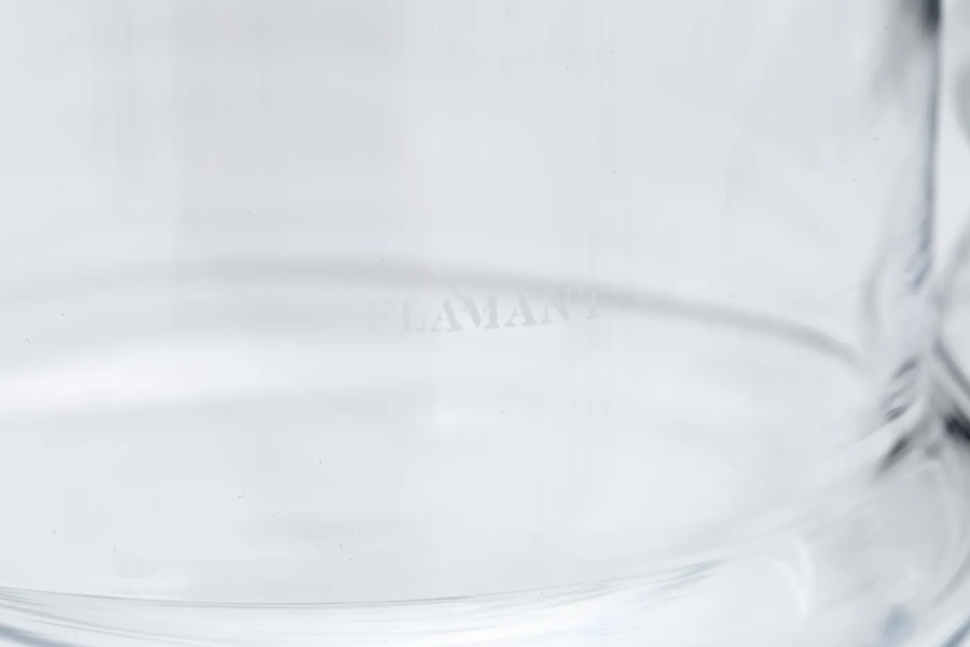 Bonbonnières|Bonbonnières<Flamant LOLLY, bonbonnière, L, soufflée bouche Transparent