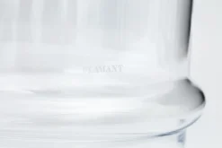 Bonbonnières|Bonbonnières<Flamant LOLLY, bonbonnière, M, soufflée bouche Transparent