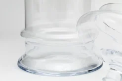 Bonbonnières|Bonbonnières<Flamant LOLLY, bonbonnière, S, soufflée bouche Transparent