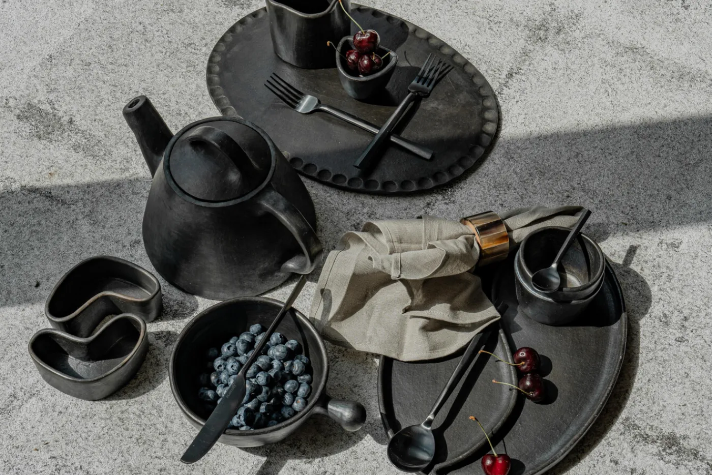Assiettes, Plats Et Bols|Assiettes,Plats Et Bols<Flamant LONGPI, tasse à thé, Noir