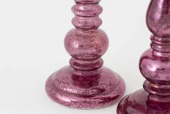 Chandeliers|Chandeliers<Flamant LORD, bougeoir, verre, , L, avec leds Rose