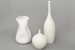 Pots Et Vases|Décoration<Flamant LORENA, vase, céramique, , modèle 1 Blanc