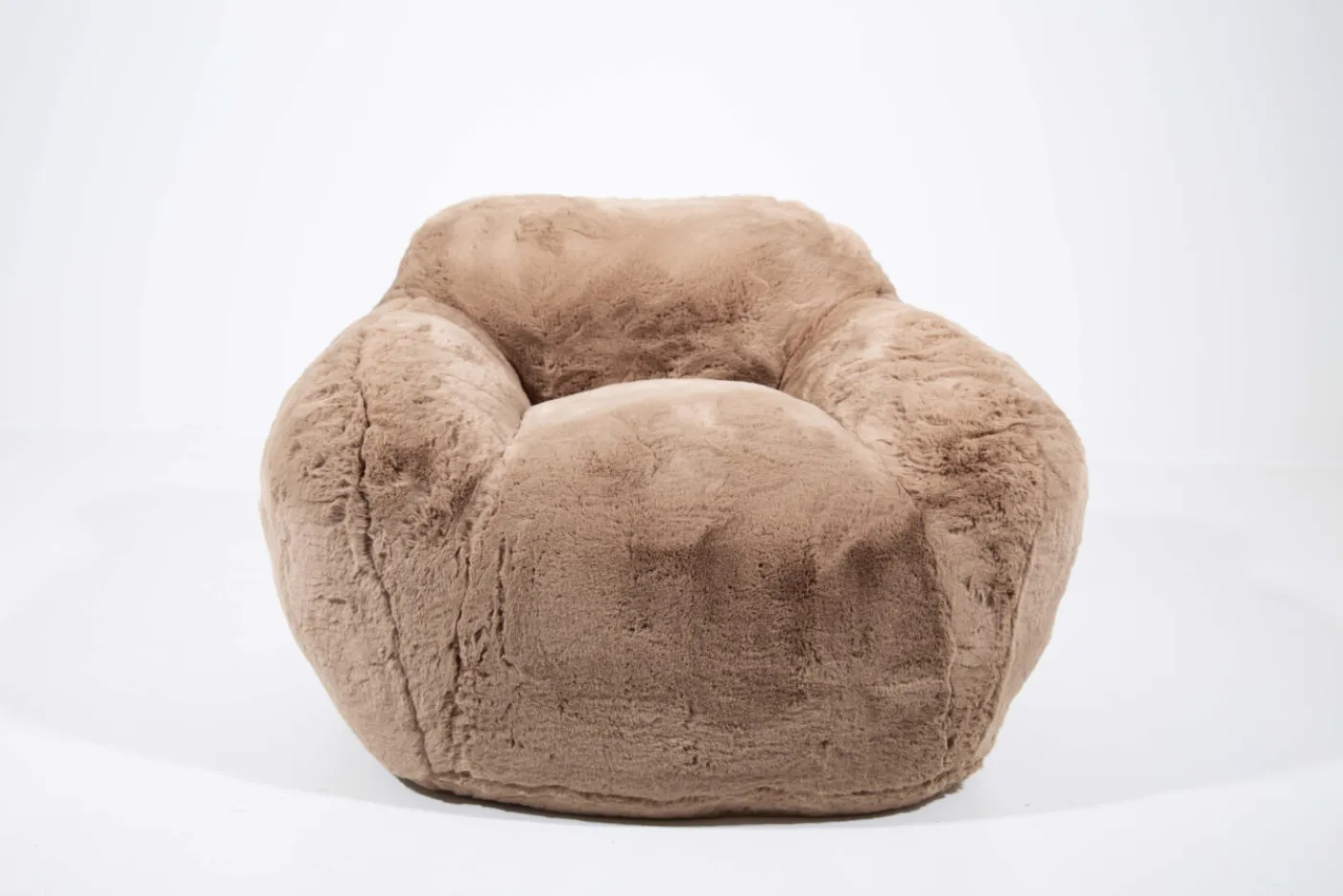 Fauteuils|Sièges<Flamant LOTY, fauteuil, peluche, taupe, S Brun
