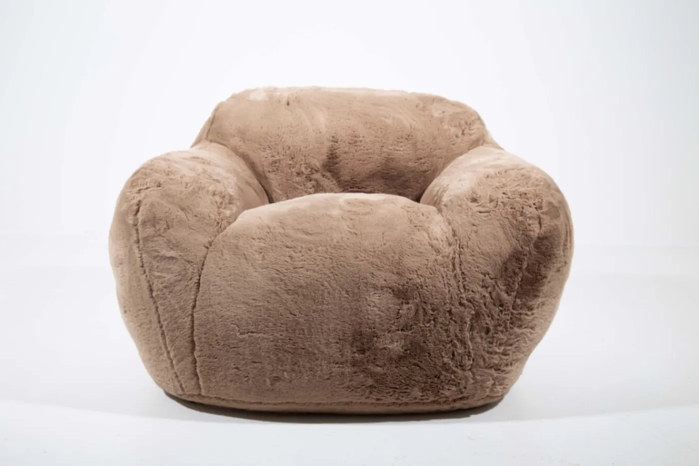 Fauteuils|Sièges<Flamant LOTY, fauteuil, peluche, taupe, L Brun