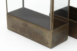 Porte Bougie, Chauffe-Plats Et Photophores|Porte Bougie, Chauffe-Plats Et Photophores<Flamant LUCANDE, photophore, fer et verre, M Transparent