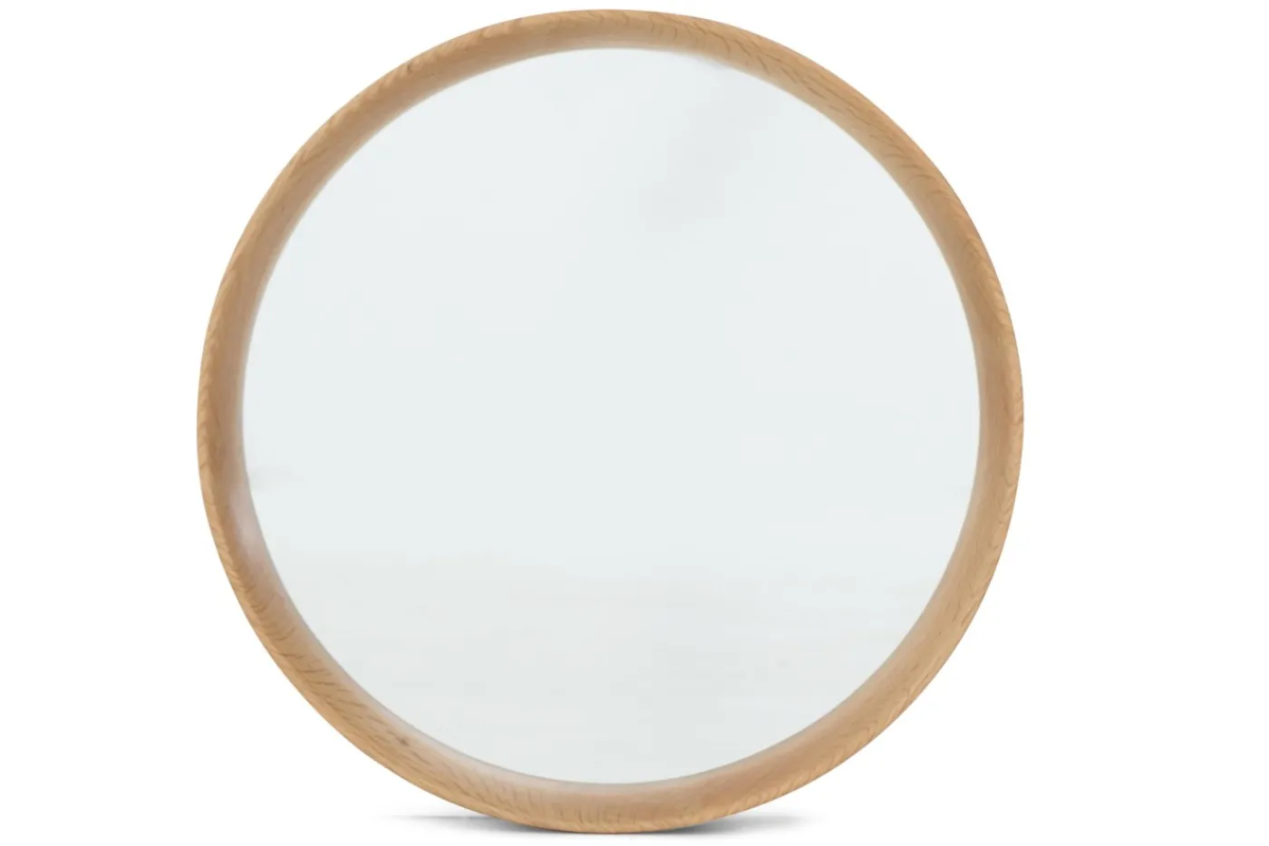 Miroirs|Décoration<Flamant LUCENTE, miroir, chêne, rond, 46cm