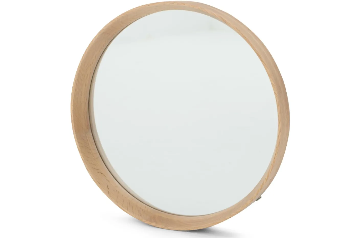 Miroirs|Décoration<Flamant LUCENTE, miroir, chêne, rond, 46cm