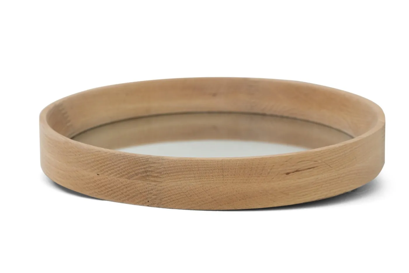 Miroirs|Décoration<Flamant LUCENTE, miroir, chêne, rond, 46cm