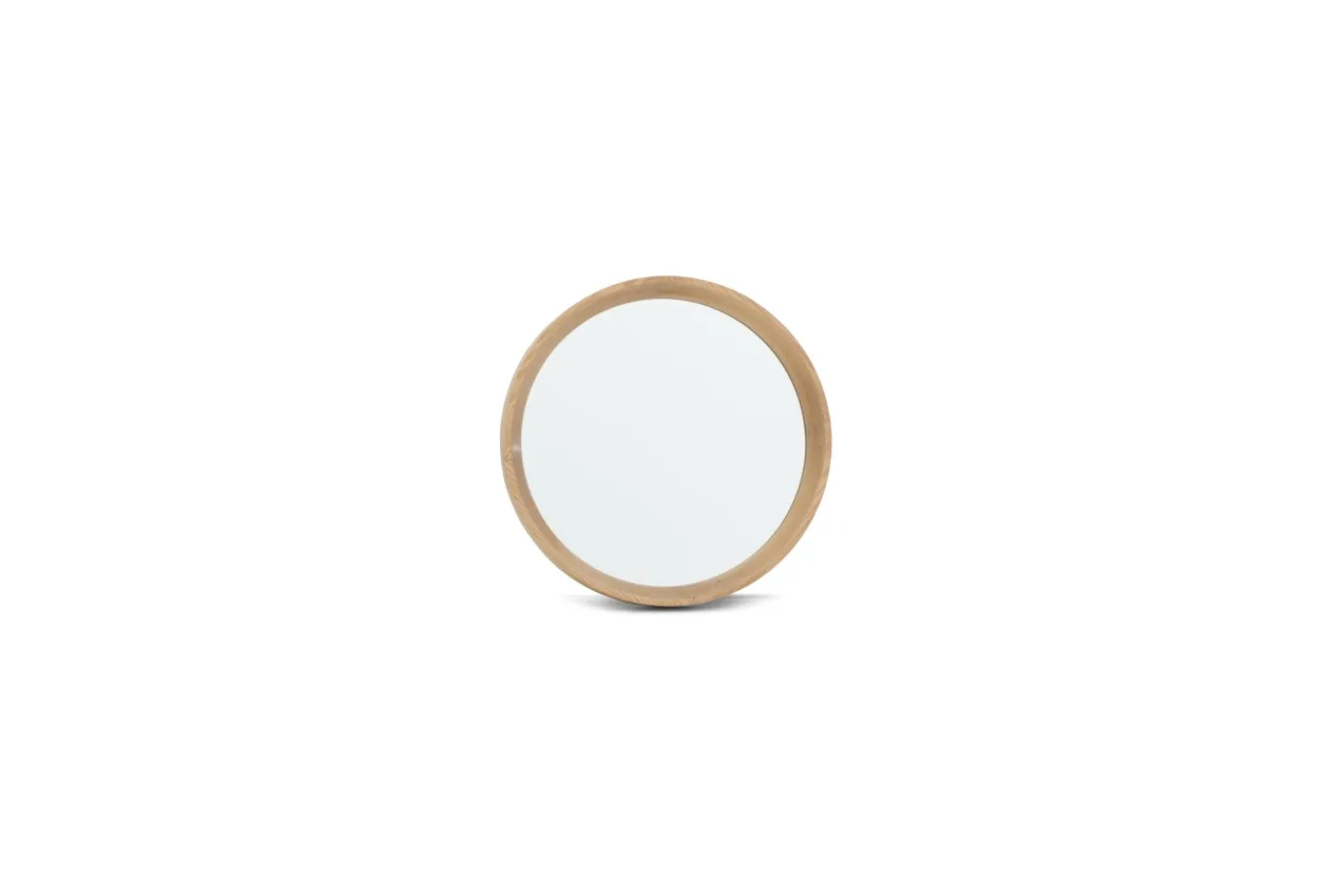 Miroirs|Décoration<Flamant LUCENTE, miroir, chêne, rond, 33cm