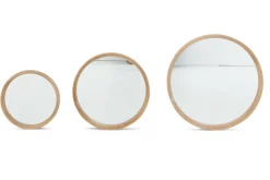 Miroirs|Décoration<Flamant LUCENTE, miroir, chêne, rond, 33cm