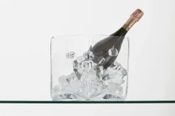 Ustensiles De Service Et De Cuisine|Accessoires<Flamant LUCY, seau à champagne, verre, carré Transparent