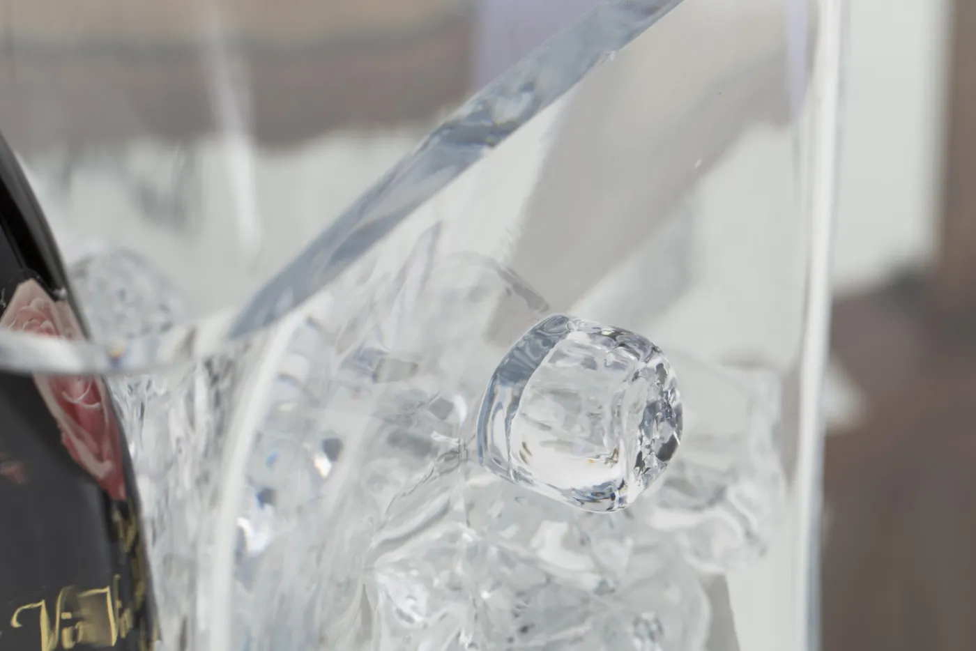 Ustensiles De Service Et De Cuisine|Accessoires<Flamant LUCY, seau à champagne, verre, carré Transparent