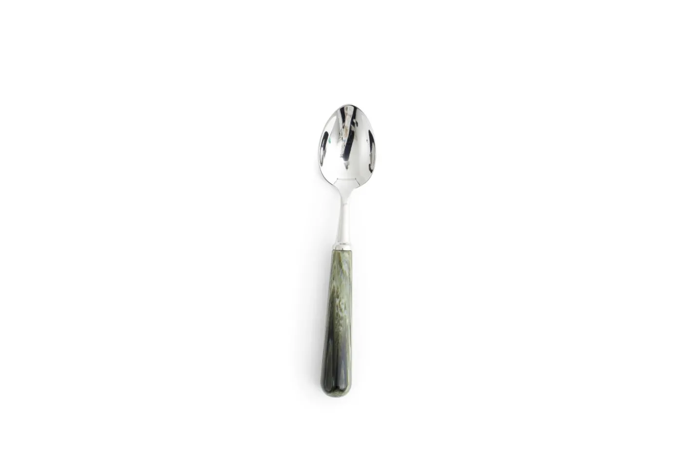 Couverts|Couverts<Flamant MABRON, cuillère à café Vert
