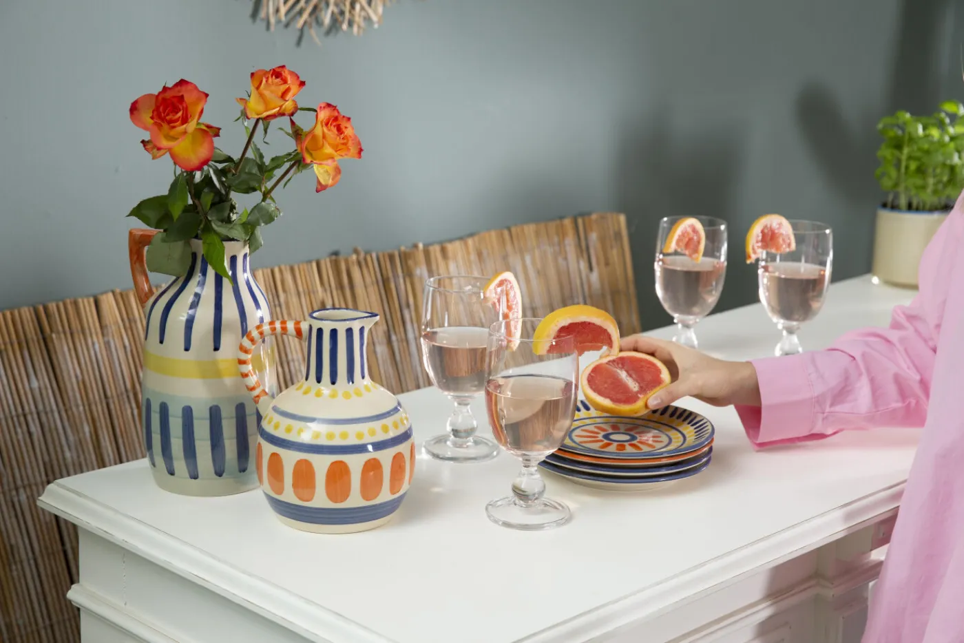 Verres|Verres<Flamant MACEY, verre à eau, soufflé bouche, 450ml Transparent