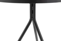 Tables D’Appoint & Consoles|Tables D’Appoint & Consoles<Flamant MADISON, bout de canapé, chêne et métal, ronde, 45 cm, brun foncé Mixte
