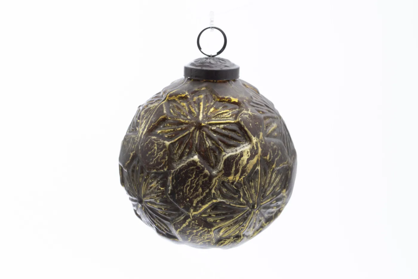 Boules De Noël|Boules De Noël<Flamant MAELLE, boule de Noël Brun