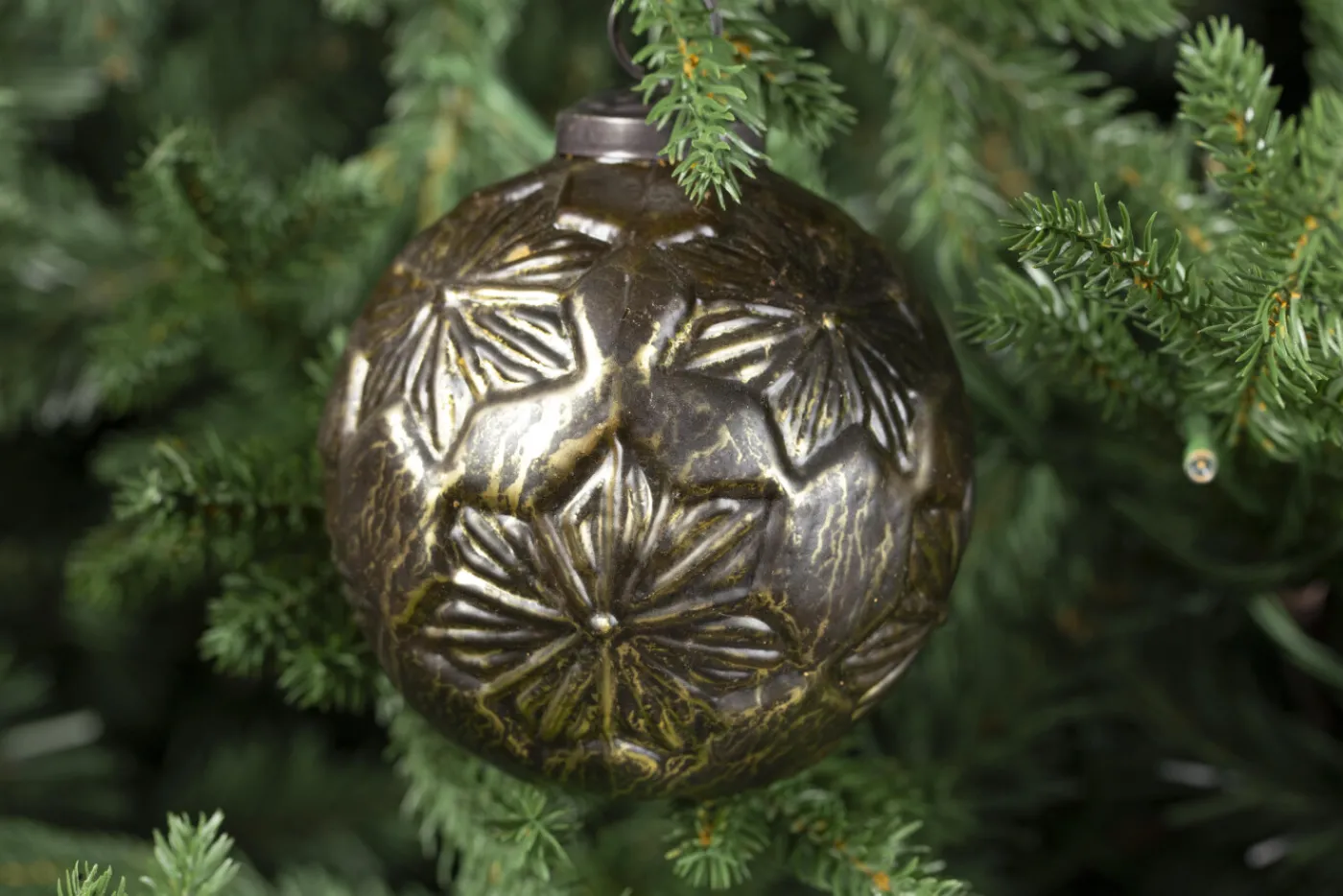 Boules De Noël|Boules De Noël<Flamant MAELLE, boule de Noël Brun