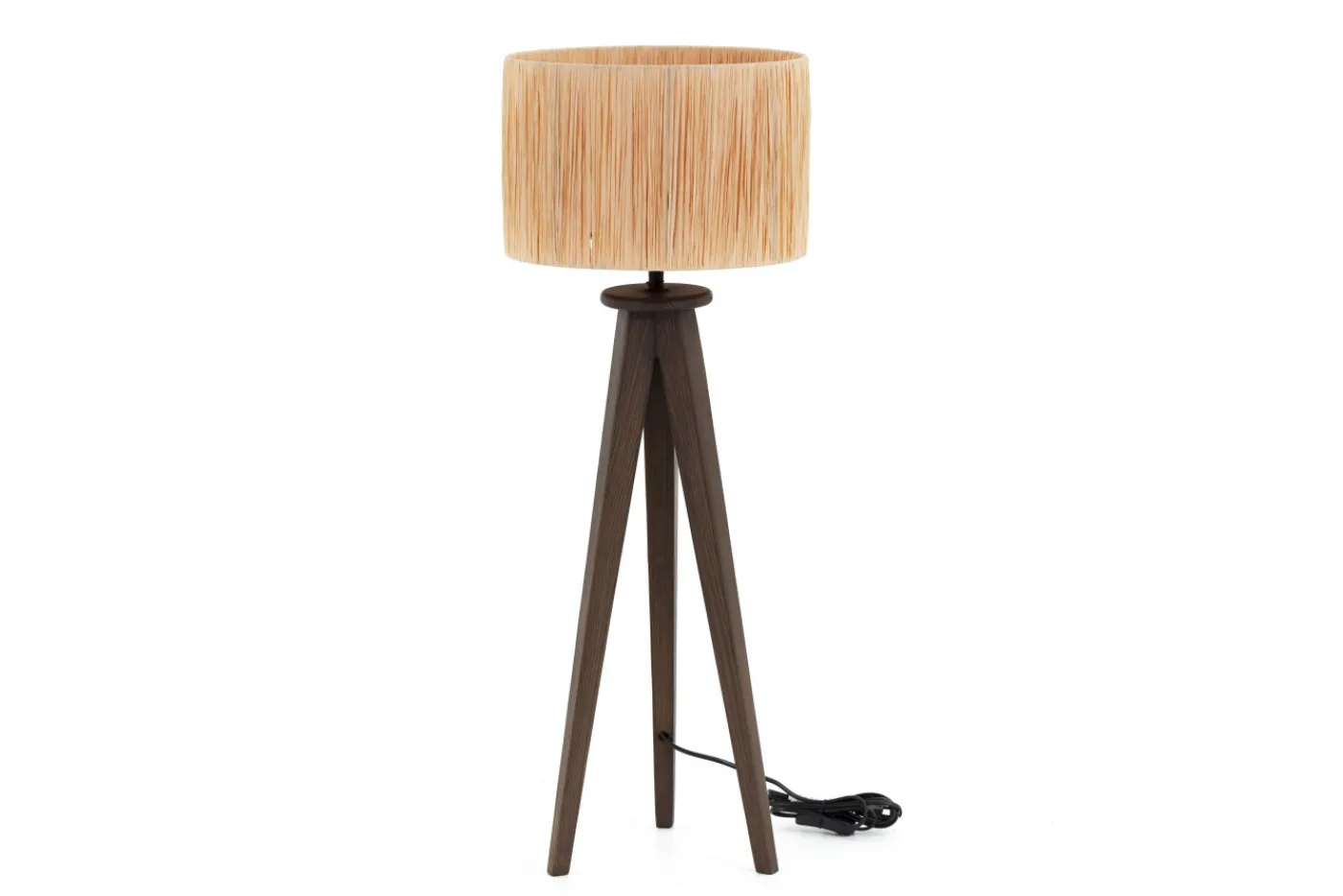 Lampes|Lampes De Table Et De Bureau<Flamant MAEVE, lampe de table avec abat-jour, bois et raphia