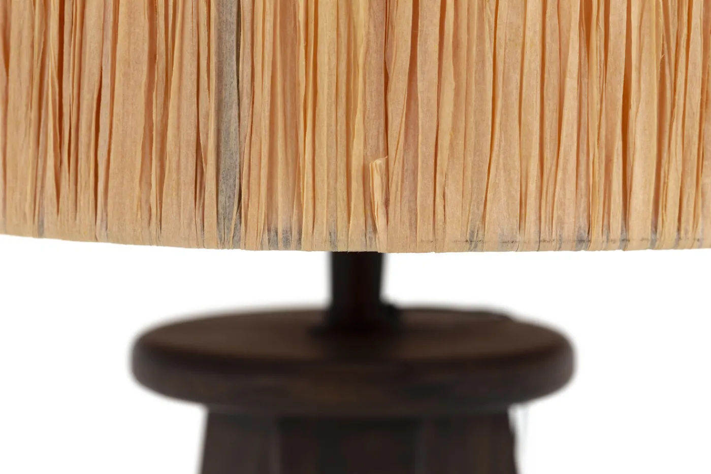 Lampes|Lampes De Table Et De Bureau<Flamant MAEVE, lampe de table avec abat-jour, bois et raphia