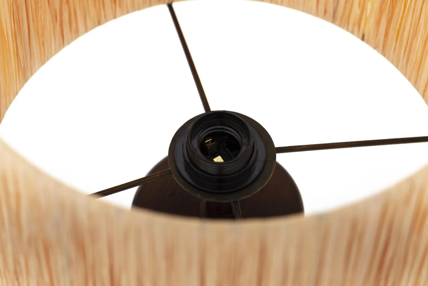 Lampes|Lampes De Table Et De Bureau<Flamant MAEVE, lampe de table avec abat-jour, bois et raphia