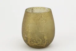 Porte Bougie, Chauffe-Plats Et Photophores|Porte Bougie, Chauffe-Plats Et Photophores<Flamant MALEA, photophore, verre, , M Jaune