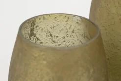Porte Bougie, Chauffe-Plats Et Photophores|Porte Bougie, Chauffe-Plats Et Photophores<Flamant MALEA, photophore, verre, , M Jaune