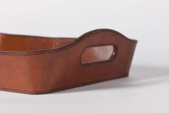 Plateaux|Accessoires<Flamant MANHATTAN, plateau, cuir Brun