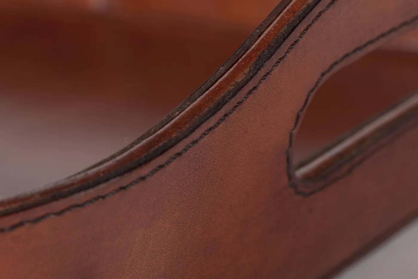Plateaux|Accessoires<Flamant MANHATTAN, plateau, cuir Brun
