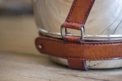 Ustensiles De Service Et De Cuisine|Accessoires<Flamant MANHATTAN, refroidisseur à vin, poignée en cuir brun Mixte