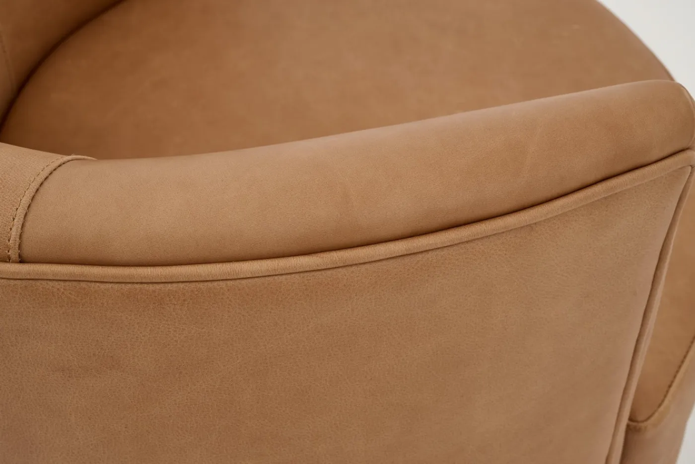 Fauteuils|Sièges<Flamant MARCHETTI, fauteuil, cuir , rotatif Cognac