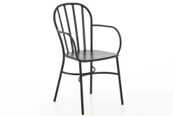 Chaises|Chaises<Flamant MARIAN, chaise de jardin, Noir