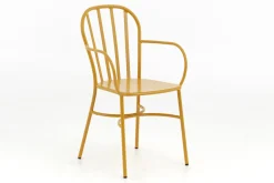 Chaises|Chaises<Flamant MARIAN, chaise de jardin, ocre Jaune