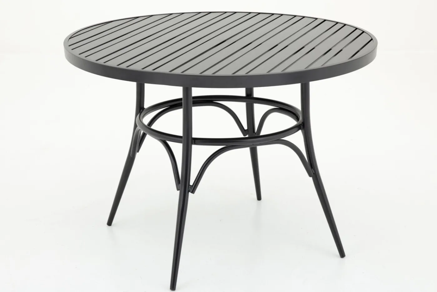 Tables|Tables<Flamant MARIAN, table de jardin, Ø110, Noir