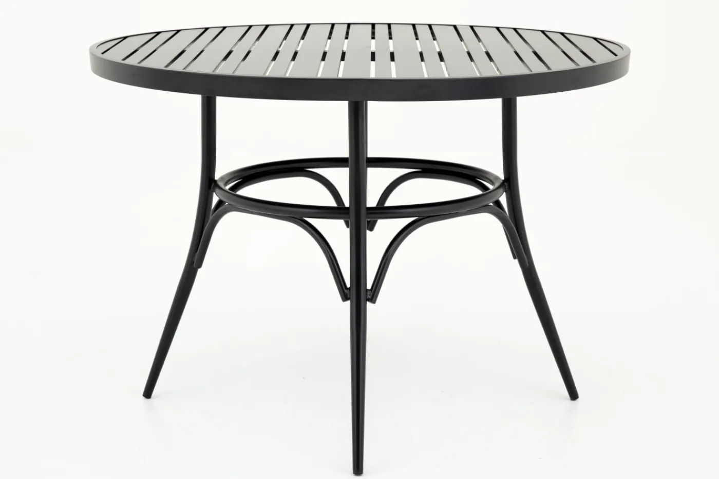 Tables|Tables<Flamant MARIAN, table de jardin, Ø110, Noir