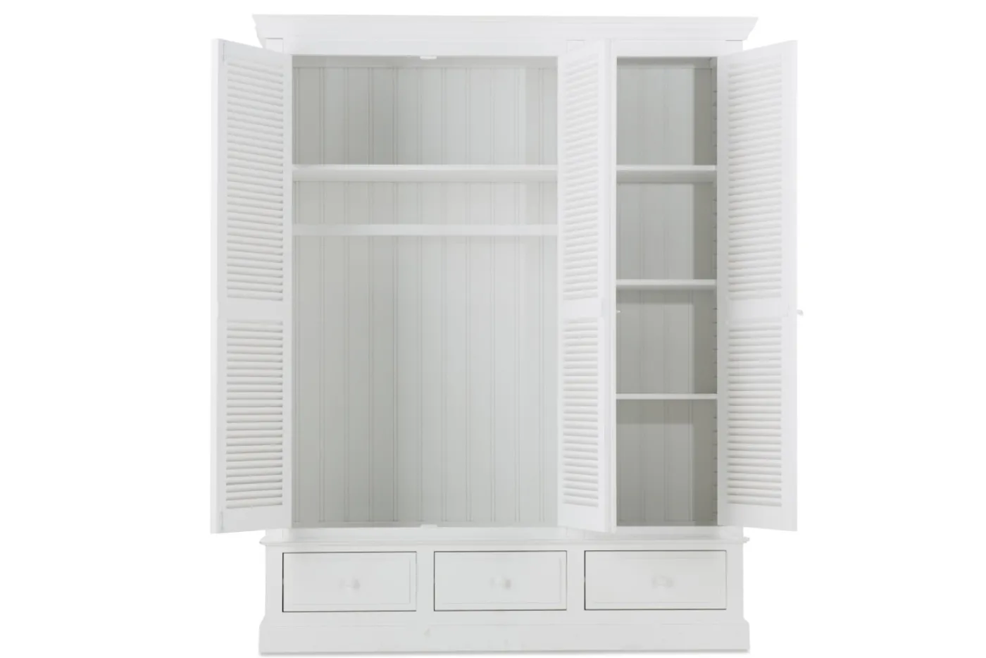 Garde-Robes|Armoires<Flamant MARIE, garde-robe, , 3 portes Blanc