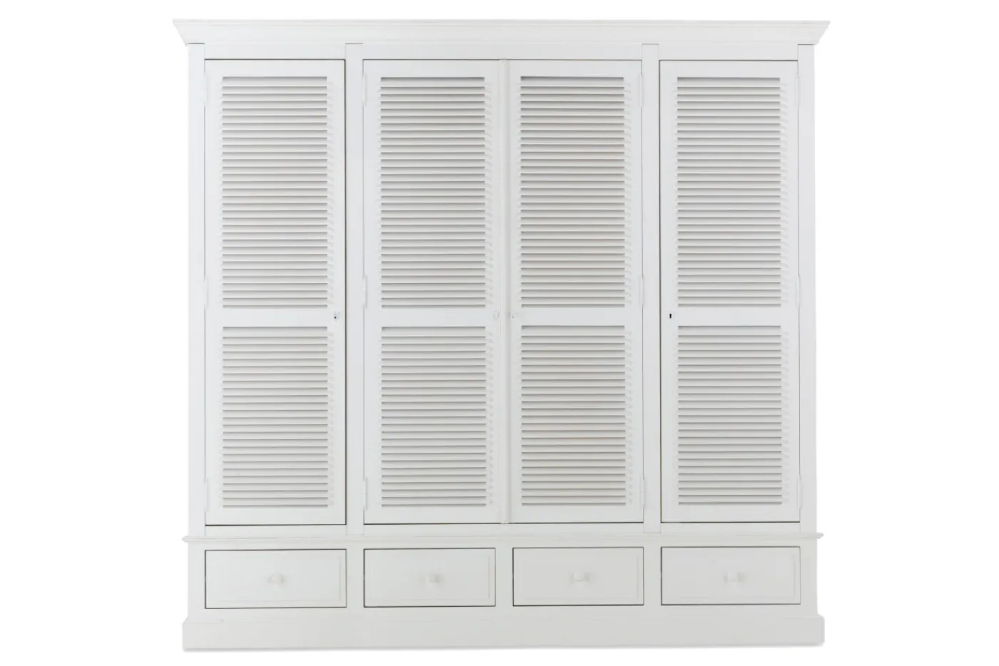 Garde-Robes|Armoires<Flamant MARIE, garde-robe, , 4 portes Blanc